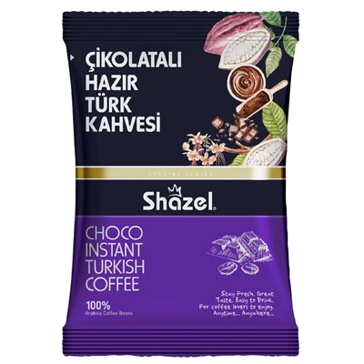 Shazel Türk Kahvesi 100G Çikolatalı (5'li Paket) ürün görseli 1