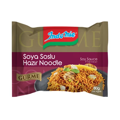 Indomie Gurme Noodle Soya Soslu (8'li Paket) ürün görseli 1