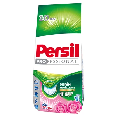 Persil Gold Çamaşır Deterjan 10Kg Gül Büyüsü (8'li Paket) ürün görseli 1