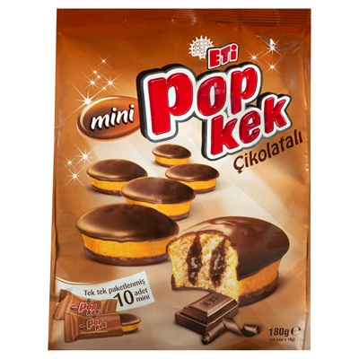 ETİ Popkek Mini 180 G Kakao (8'li Paket) ürün görseli 1