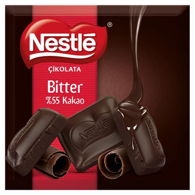 Nestle Kare Çikolata 60 G Bıtter (6'li Paket) ürün görseli 1