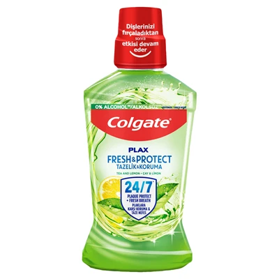 Colgate Ağız Bakım Suyu Plax 500 Ml Çay&Limon (4'li Paket) ürün görseli 1