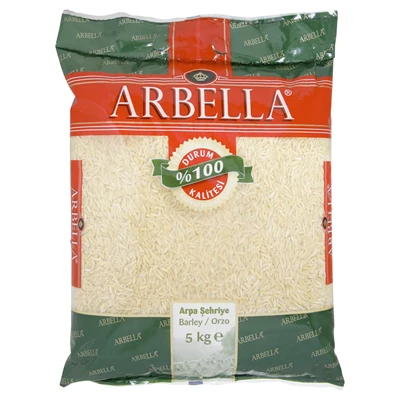 Arbella Makarna 5Kg Arpa Şehriye (5'li Paket) ürün görseli 1