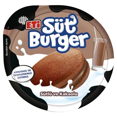 ETİ Süt Burger 35G Kakaolu (8'li Paket) ürün görseli 1