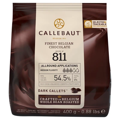 CALLEBAUT Çikolata 400G Bitter (6'li Paket) ürün görseli 1