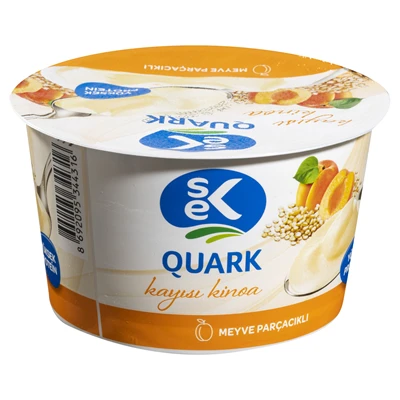 SEK Quark Süt 140G Kayısı&Kinoa (6'li Paket) ürün görseli 1