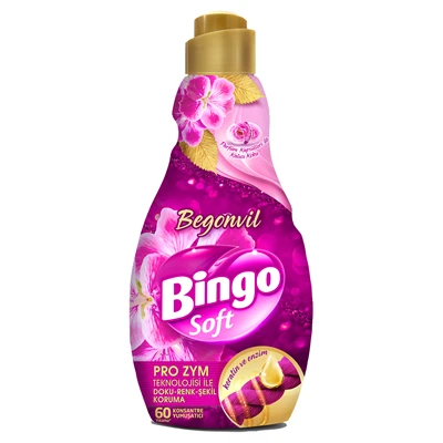Bingo Konsantre Yumuşatıcı 1,44 L Begonvil (8'li Paket) ürün görseli 1