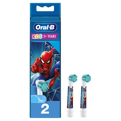 Oral-B Çocuk Yedek Fırça 2Li Spıderman (7'li Paket) ürün görseli 1