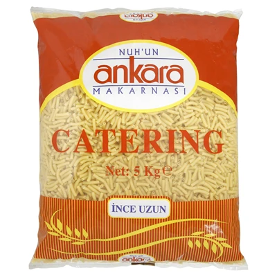 NUH'UN ankara Makarna 5Kg İnce Uzun (8'li Paket) ürün görseli 1