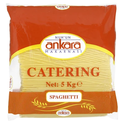 NUH'UN ankara Makarna 5Kg Spaghettı (8'li Paket) ürün görseli 1