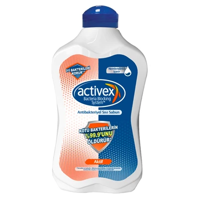 activex Sıvı Sabun 1,5 L Aktif (3'li Paket) ürün görseli 1