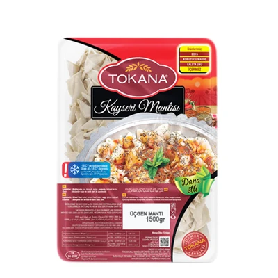 TOKANA Mantı 1,5Kg Üçgen (2'li Paket) ürün görseli 1