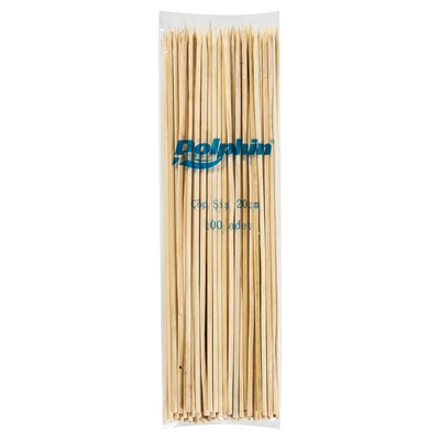 Dolphin Çöp Şiş 100Lü 20Cm (8'li Paket) ürün görseli 1