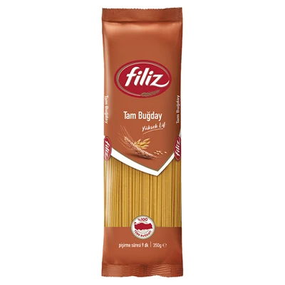filiz Tam Bugday Makarna 350G Spaghetti (8'li Paket) ürün görseli 1