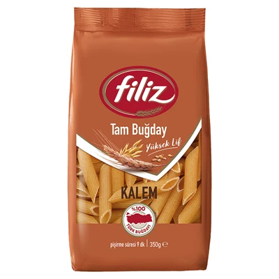 filiz Tam Bugday Makarna 350G Kalem (8'li Paket) ürün görseli 1
