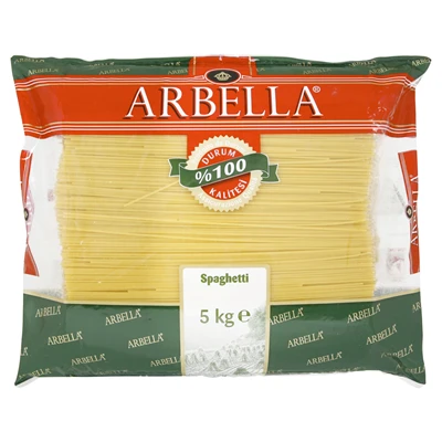 Arbella Makarna 5Kg Spaghettı (5'li Paket) ürün görseli 1