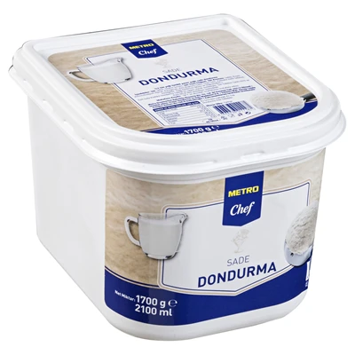 METRO Chef Dondurma 2,1 L Sade (3'li Paket) ürün görseli 1