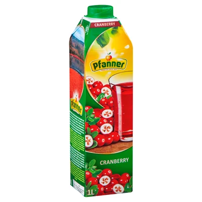 pfanner Meyve Suyu 1 L Kızılcık (8'li Paket) ürün görseli 1