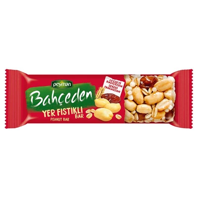 Bahçeden Bar 30 G Yer Fıstıklı (8'li Paket) ürün görseli 1