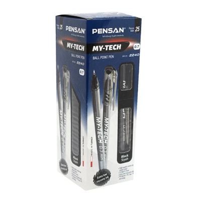 PENSAN Mytech Tükenmez Kalem 0,7 25Li Mavi (8'li Paket) ürün görseli 1