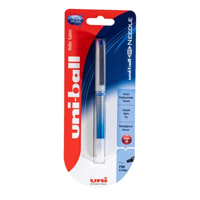 UNİ-BALL Eye Needle 187S İğne Uçlu Kalem 07 1Li Mavi (8'li Paket) ürün görseli 1