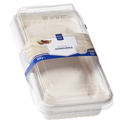 METRO Chef Dondurma 600 Ml Kestaneli (7'li Paket) ürün görseli 1