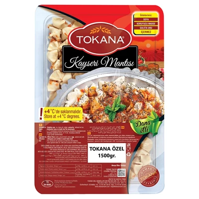 TOKANA Mantı 1,5Kg Özel (2'li Paket) ürün görseli 1