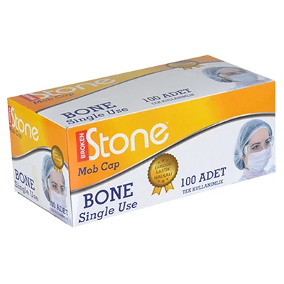 STONE Kutulu Bone 100 Adet 42*40cm (6'li Paket) ürün görseli 1