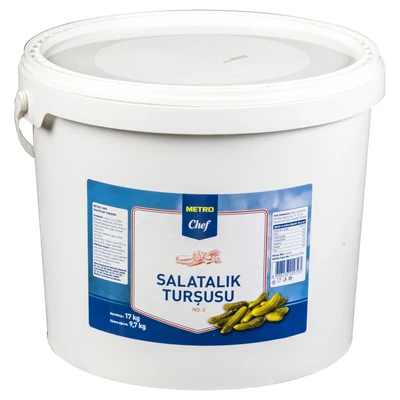 METRO Chef Salatalık Turşu 17 Kg No:2 (8'li Paket) ürün görseli 1