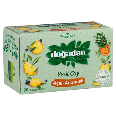 doğadan Yeşil Çay 20Li Acaı (4'li Paket) ürün görseli 1