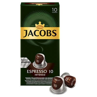 JACOBS Kapsül Kahve Espresso 10Lu 5,2 G Intense 10 (4'li Paket) ürün görseli 1