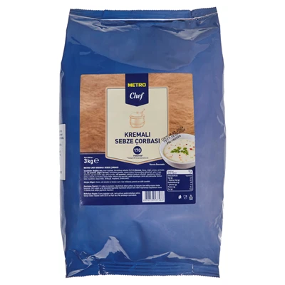METRO Chef Toz Çorba 3 Kg Kremalı Sebze (2'li Paket) ürün görseli 1