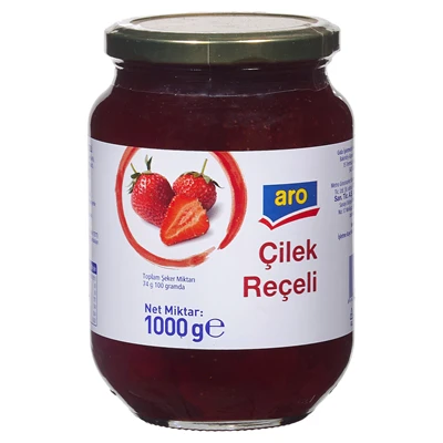 aro Reçel 1 Kg Çilek (6'li Paket) ürün görseli 1