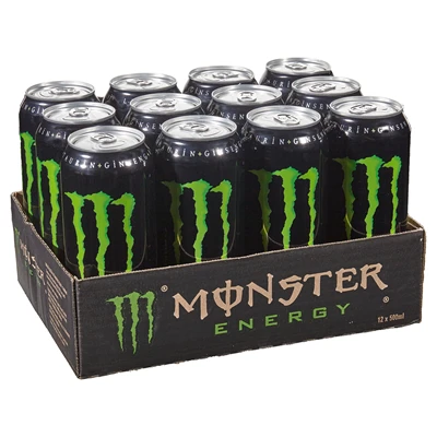 MONSTER Enerji İçeceği 12 X 500 Ml Original (6'li Paket) ürün görseli 1