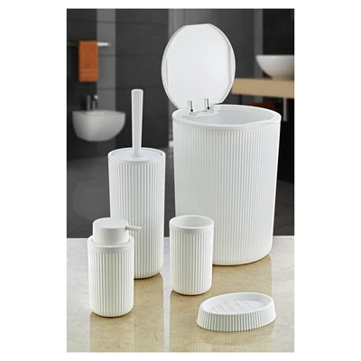 Box Up Kosta'S Çöp Kovası 7 Lt Beyaz Ft410 -L Beyaz (8'li Paket) ürün görseli 1