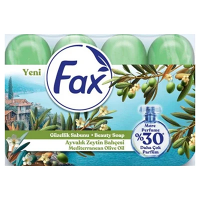 Fax Güzellik Sabunu 4Lü 70 G Zeytinyağ (8'li Paket) ürün görseli 1