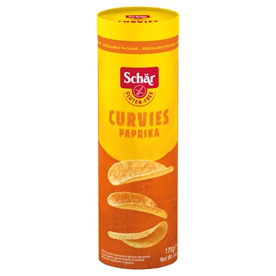 Schar Curvıes Cips 170 G Paprika (8'li Paket) ürün görseli 1