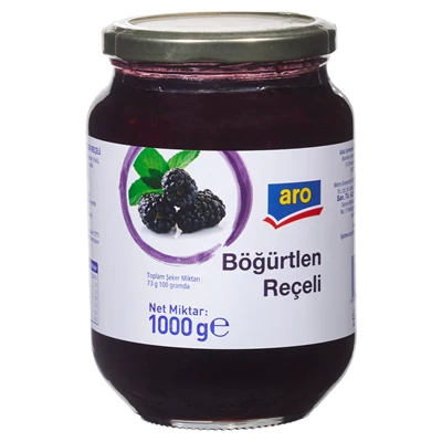 aro Reçel 1 Kg Böğürtlen (3'li Paket) ürün görseli 1