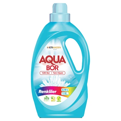 Aquabor Sıvı Çamaşır Deterjanı 2,15 L Renkliler (7'li Paket) ürün görseli 1