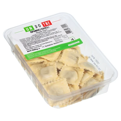UNDOTRE Ravıolı 600G Ispanaklı (6'li Paket) ürün görseli 1