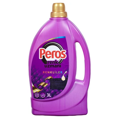 Peros Sıvı Çamaşır Deterjanı Bakım 3 L Renkli (4'li Paket) ürün görseli 1