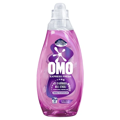 OMO Express Fresh Sıvı Çamaşır Deterjanı 1,48L Siyah (3'li Paket) ürün görseli 1