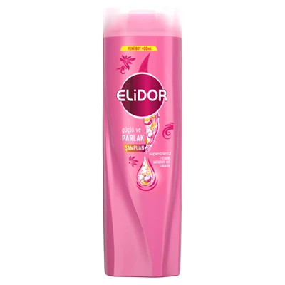 ELİDOR Şampuan 400 Ml Güçlü&Parlak (5'li Paket) ürün görseli 1