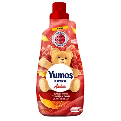 Yumoş Yumuşatıcı 1440Ml Amber (4'li Paket) ürün görseli 1