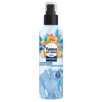 Yumoş Jet Fresh Giysi Spreyi 200Ml Lilyum (8'li Paket) ürün görseli 1