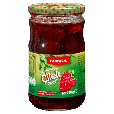KOSKA Reçel 760 G Çilek (8'li Paket) ürün görseli 1