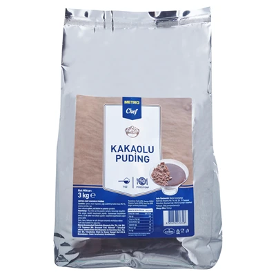 METRO Chef Puding 3 Kg Kakaolu (2'li Paket) ürün görseli 1
