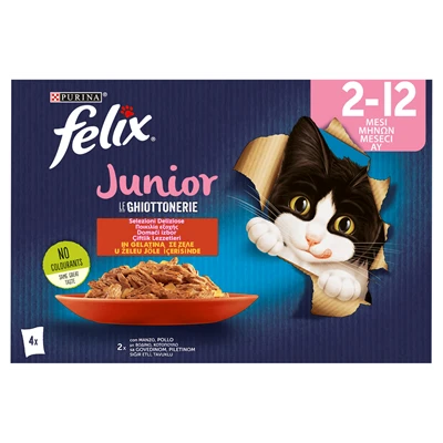 Felıx Eko Yaş Kedi Maması 4Lü 85 G Tavuklu (4'li Paket) ürün görseli 1