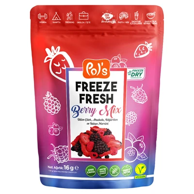 Pol'S Freeze Fresh 16 G Berry Mıx (3'li Paket) ürün görseli 1
