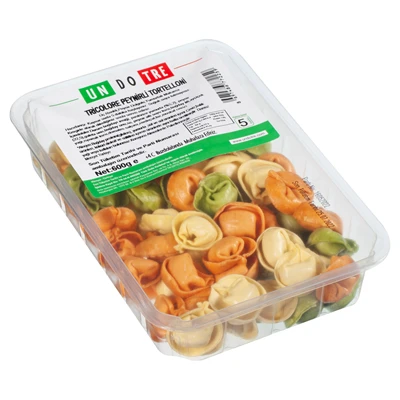 UNDOTRE Trıcolor Peynirli Tortelloni 600G Büyük (2'li Paket) ürün görseli 1
